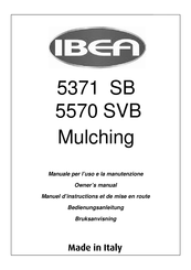 IBEA 5570 SVB Owner's Manual