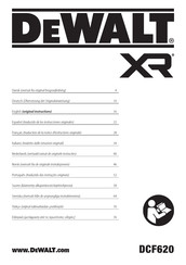 DeWalt DCF620E2K Original Instructions Manual
