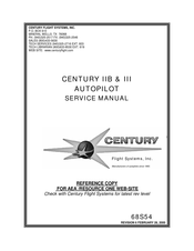 Century IIB Service Manual