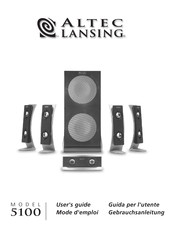 Altec Lansing 5100 User Manual