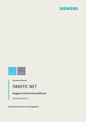 RuggedCom SIMATIC NET RUGGEDCOM RX1511 Equipment Manual