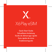 Telekom X6 Play eSIM Quick Start Manual