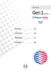 Airxcel Aqua-Hot Gen 1 D4E DIESEL User Manual