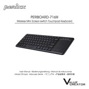 perixx VALUE CREATOR PERIBOARD-716III User Manual