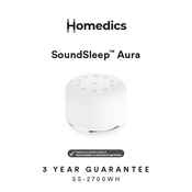 HoMedics SS-2700WH Manual