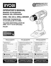 Ryobi ONE+ PCL201 Operator's Manual
