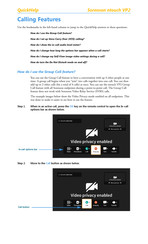 Sorenson ntouch VP2 Quick Help
