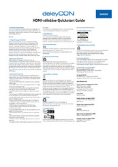 Deleycon MK5476 Quick Start Manual