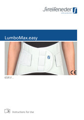 Streifeneder ortho.production LumboMax.easy 65R1/M Instructions For Use Manual