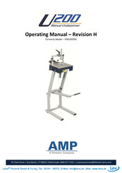 FLETCHER VNA2M200 Operating Manual