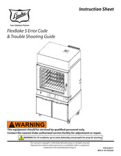 Duke FlexBake 5 Instruction Sheet