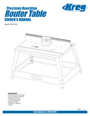 Kreg PRS2100 Owner's Manual
