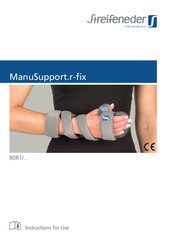 Streifeneder ortho.production ManuSupport.r-fix 80R1 Series Instructions For Use Manual