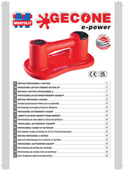 Brevetti Montolit GECONE e-power Manual