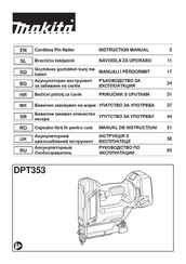 Makita DPT353Z Instruction Manual