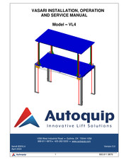 Autoquip VASARI VL4 Installation, Operation And Service Manual