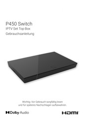 Ocilion IPTV Technologies P450 Switch Instructions For Use Manual