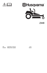 Husqvarna Z400 Series Operator's Manual