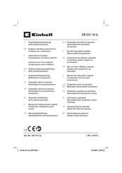 EINHELL CE-CC 18 Li Original Operating Instructions