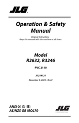Oshkosh Corporation JLG R2632 Operation & Safety Manual