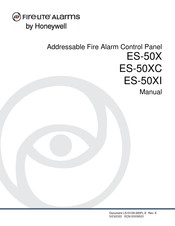 Honeywell Fire-Lite Alarms ES-50X Manual