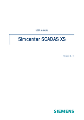 Siemens Simcenter SCADAS XS User Manual