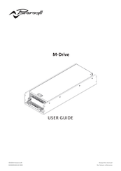 powersoft M-Drive User Manual