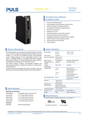 Puls PISA-M-408 Manual