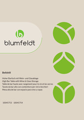 Blumfeldt Bellshill 10045753 Manual