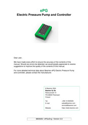 BEAMEX ePG Manual