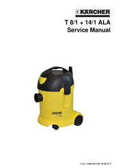 Kärcher T 8/1 ALA Service Manual