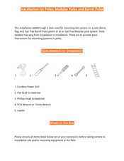Eye Trax Barrel Pole system Installation Manual