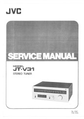 JVC JT-V31 Service Manual