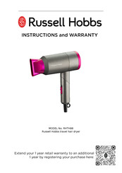 Russell Hobbs RHTH88 Instructions And Warranty