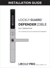 Lockly Pro PL45H3UQ Installation Manual