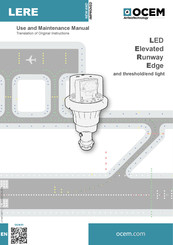 OCEM LERE Use And Maintenance Manual