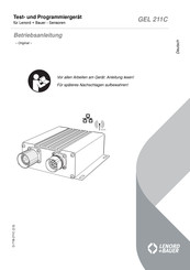 Lenord+Bauer GEL 211C Operating Instructions Manual