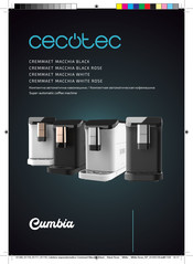 cecotec cumbia CREMMAET MACCHIA BLACK ROSE Manual