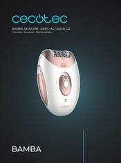 cecotec BAMBA SKINCARE DEPIL-ACTION & GO Manual