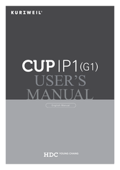 HDC KURZWEIL CUP G1 User Manual