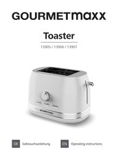 gourmetmaxx 13905 Operating Instructions Manual