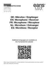 HumanTechnik Earis Set Manual