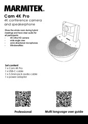 Marmitek Cam 4K Pro Manual