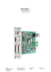 ProMik MSP2140Net User Manual
