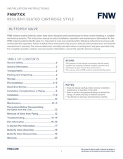 FNW FNW711ES Installation Instructions Manual