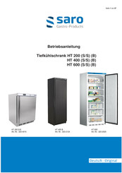 saro 323-2022 Operating Instructions Manual