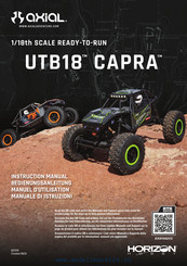 Horizon Hobby Axial UTB18 CAPRA AXI01002V2 Instruction Manual