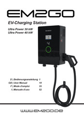 EM2GO Ultra Power 40 kW User Manual