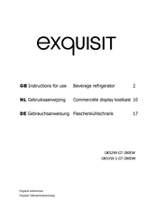 Exquisit GKS290-GT-280EW Instructions For Use Manual