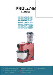 Proline KM1200 Operating Instructions Manual
